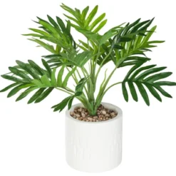 Sztuczny kwiat w donicy - palma ETNIK, 29 cm