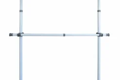 Szyna do garderoby, drążek do ubrań HERKULES 2 sztuki, 75-120cm, WENKO