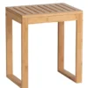 Taboret łazienkowy BAMBUSA, bambusowy, WENKO