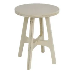 Taboret drewniany Simplicity, Ø 38 cm