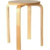 Taboret z drewna brzozy, Ø 39 cm