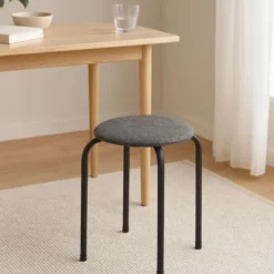 Taboret z miękkim siedziskiem, 46 cm