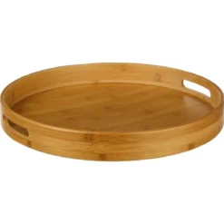 Taca MDF z rączkami, Ø 40 cm