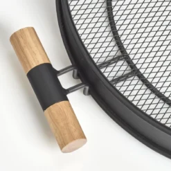 Taca metalowa z uchwytami, struktura siatki, Ø 48 cm, ZELLER