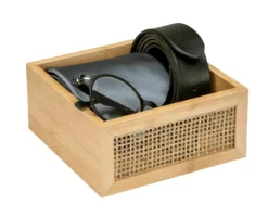Taca na kosmetki ALLEGRE BAMBOO, 15 x 7 x 15 cm, WENKO