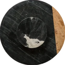 Taca obrotowa GEOM HYGGE, Ø 30 cm, marmur