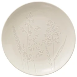 Talerz deserowy ELSA, kamionka, wzór polnych kwiatów, Ø 19 cm