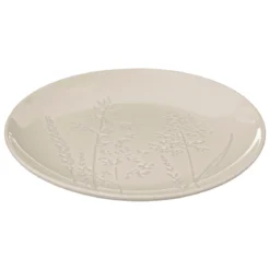 Talerz deserowy ELSA, kamionka, wzór polnych kwiatów, Ø 19 cm