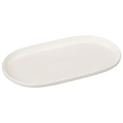 Talerz na ciasto porcelanowy NORA, 30 x 18 cm