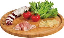 Talerz na pizze, deska do serwowania z bambusa