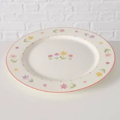 Talerz w kwiaty obiadowy BLÜMI, Ø 27 cm