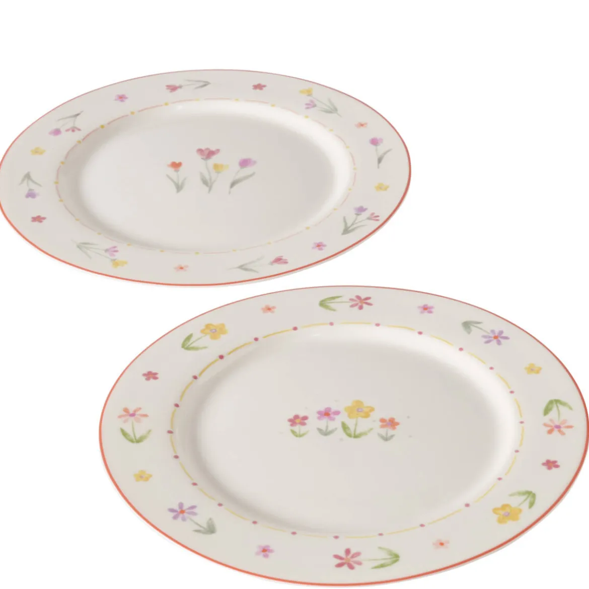 Talerz w kwiaty obiadowy BLÜMI, Ø 27 cm
