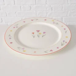 Talerz w kwiaty obiadowy BLÜMI, Ø 27 cm