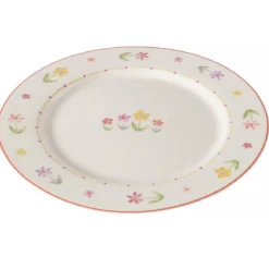 Talerz w kwiaty obiadowy BLÜMI, Ø 27 cm