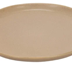Talerz z kamionki brązowy, Ø 21 cm