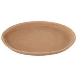 Talerz z kamionki brązowy, Ø 21 cm