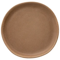 Talerz z kamionki brązowy, Ø 21 cm