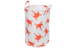 Tekstylny kosz z uszami FOXY, Ø 34 x 50 cm