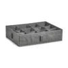 Tekstylny organizer do szafy z przegródkami, 44 x 34 x 11 cm