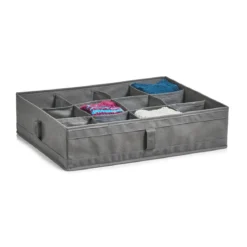 Tekstylny organizer do szafy z przegródkami, 44 x 34 x 11 cm