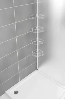 Teleskopowa półka pod prysznic DOLCEDO, 4 poziomy, WENKO