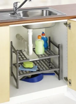 Teleskopowa szafka FLEXI pod zlew kuchenny, WENKO