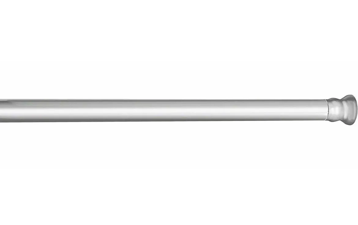 Teleskopowy drążek do zasłony prysznicowej, Ø 2 cm, 110-185 cm, chrom, WENKO