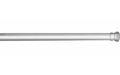 Teleskopowy drążek do zasłony prysznicowej, Ø 2 cm, 110-185 cm, chrom, WENKO