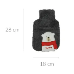 Termofor z zimowym wzorem