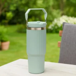 Termos stalowy z uchwytem VARMÖ, 900 ml
