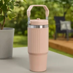 Termos stalowy z uchwytem VARMÖ, 900 ml