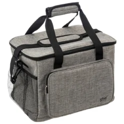 Torba termiczna na zakupy, szara, 20 l