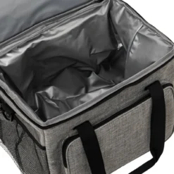 Torba termiczna na zakupy, szara, 20 l