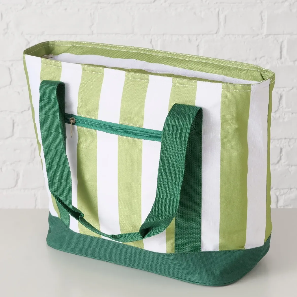 Torba termiczna w pasy CHEERFUL, 30 x 17 x 40 cm
