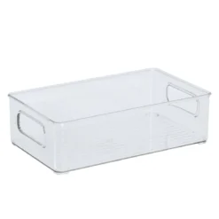 Transparentny organizer z plastiku, 25,5 x 15 x 7,6 cm