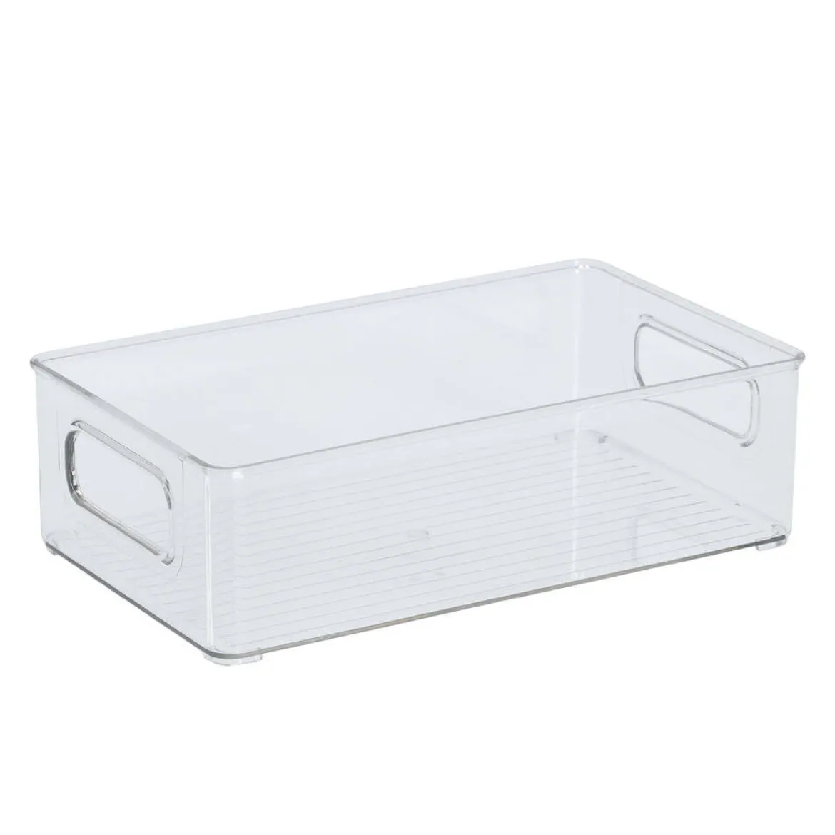 Transparentny organizer z plastiku, 25,5 x 15 x 7,6 cm