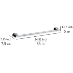 Uchwyt na ręcznik MARIBOR, 60 cm, montaż bez wiercenia UV-Loc, WENKO