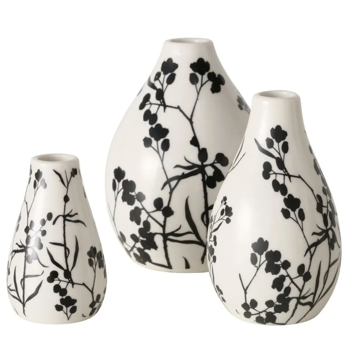 Wazon ceramiczny BERRIES, 3 sztuki