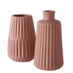 Wazon ceramiczny ESKO, ręcznie malowany, 17 cm