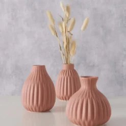Wazon ceramiczny ESKO, ręcznie malowany, 13 cm