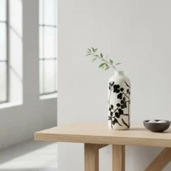 Wazon ceramiczny, ręcznie malowany BERRIES, 18 cm