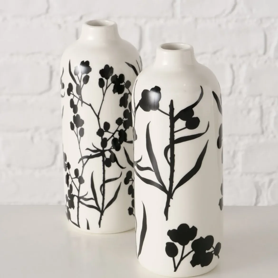 Wazon ceramiczny, ręcznie malowany BERRIES, 18 cm