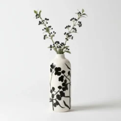 Wazon ceramiczny, ręcznie malowany BERRIES, 18 cm