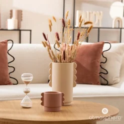 Wazon ceramiczny WAVY BLISS, Ø 13 cm