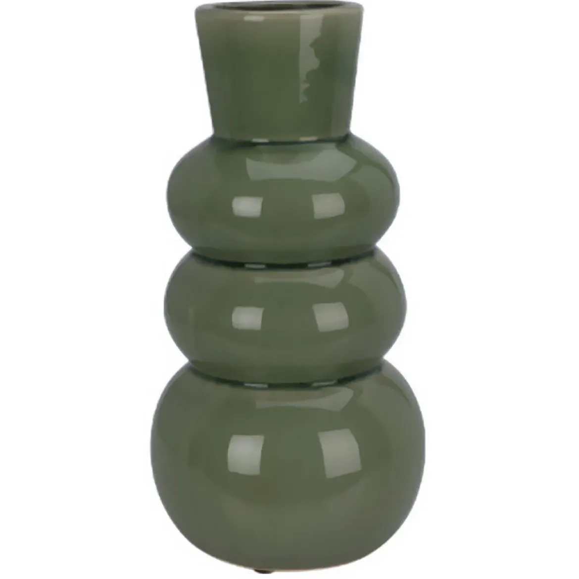 Wazon ceramiczny w bąbelkowym kształcie, 29,5 x 14 cm