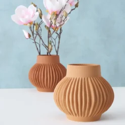 Wazon ceramiczny z ręcznym zdobieniem, ALTENA