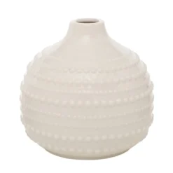 Wazon dekoracyjny Meruna, porcelanowy, 3 sztuki