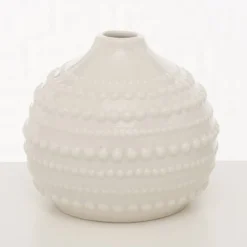 Wazon dekoracyjny Meruna, porcelanowy, 3 sztuki