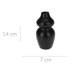 Wazon dekoracyjny z ceramiki, wys. 14 cm