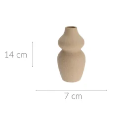 Wazon dekoracyjny z ceramiki, wys. 14 cm